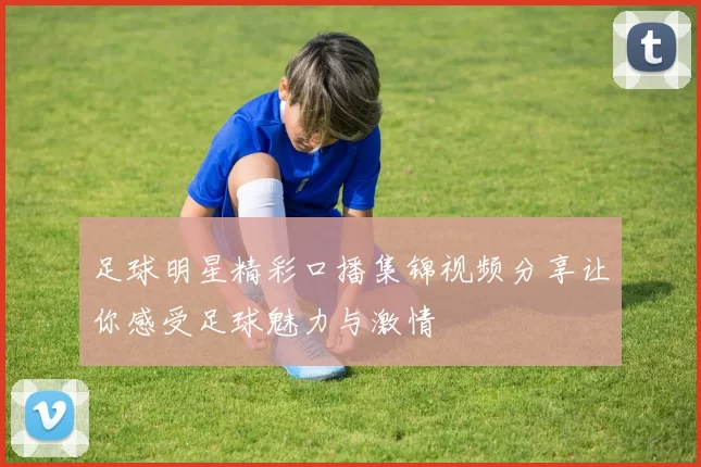 足球明星精彩口播集锦视频分享让你感受足球魅力与激情